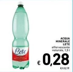 Lete - Acqua Minerale
