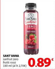 Sant'anna - Sanfruit Zero Frutti Rossi