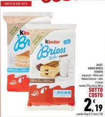 Ferrero - Kinder Brioss
