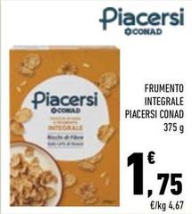 Conad - Piacersi Frumento Integrale