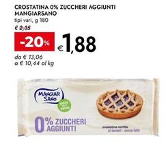 Sano - Crostatina 0% Zuccheri Aggiunti