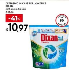 Dixan - Detersivo In Caps Per Lavatrice