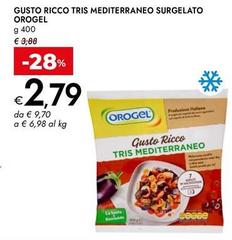Orogel - Gusto Ricco Tris Mediterraneo Surgelato