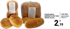 Mega - Panini  Burger & Hot Dog Senza Alcol