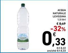 Levissima - Acqua Naturale