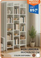 Basso - Iken Libreria 96x24,8x192 Cm