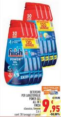 Finish - Detersivo Per Lavastoviglie Power Gel