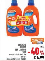Sole - Detersivo Liquido Per Lavatrice