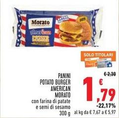 Morato - Panini Potato Burger American