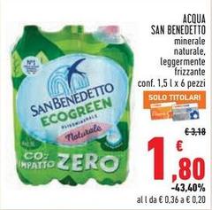 San Benedetto - Acqua