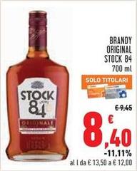 Stock - Brandy Original