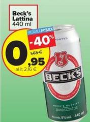 Becks - Lattina