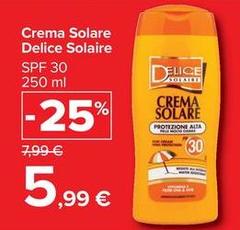 Delice - Crema Solare