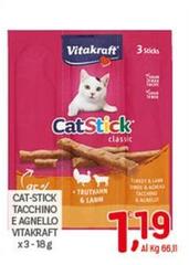 Vitakraft - Cat-Stick Tacchino E Agnello