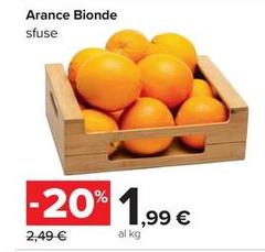Arance Bionde