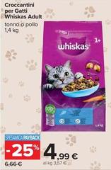Whiskas - Croccantini Per Gatti Adult Tono O Pollo