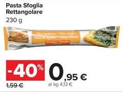 Pasta Sfoglia Rettangolare