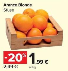 Arance Bionde