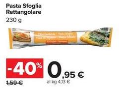 Pasta Sfoglia Rettangolare
