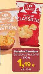 Selection carrefour - Patatine Classiche O Rustiche