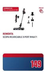 Rowenta - Scopa Ricaricabile X-pert Rh6a71