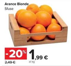 Arance Bionde