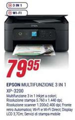 Epson - Multifunzione 3 In 1 Xp-3200