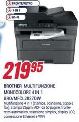 Brother - Multifunzione Monocolore 4 In 1 Bro/mfcl2827dw