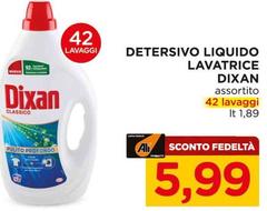 Dixan - Detersivo Liquido Lavatrice