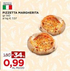 Pizzetta Margherita