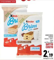 Ferrero - Kinder Brioss