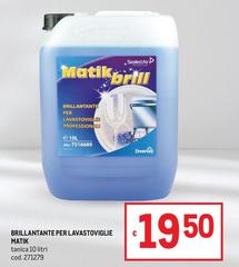 Diversey - Brillantante Per Lavastoviglie