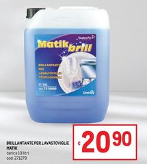 Diversey - Brillantante Per Lavastoviglie