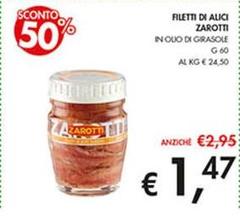 Zarotti - Filetti Di Alici