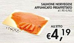 Salmone Norvegese Affumicato Preaffettato