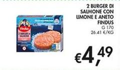 Findus - 2 Burger Di Salmone Con Limone E Aneto