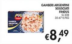 Findus - Gamberi Argentini Sgusciati