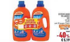 Sole - Detersivo Liquido Per Lavatrice