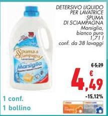 Spuma di Sciampagna - Detersivo Liquido Per Lavatrice