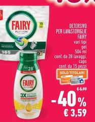 Fairy - Detersivo Per Lavastoviglie