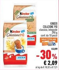 Kinder - Colazione Più