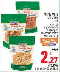 Fatina - Frutta Secca Sgusciata