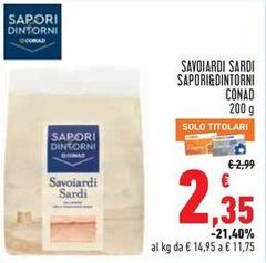 Sapori - Savoiardi Sardi &Dintorni
