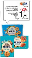 Misura - Biscotti, Cornetto Provolat, Dolcesenza