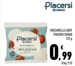 Conad - Mozzarella Light Piacersi
