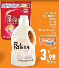 Perlana - Detersivo Per Lavatrice