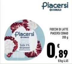 Conad - Fiocchi Di Latte Piacersi