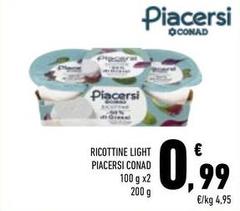 Conad - Piacersi Ricottine Light