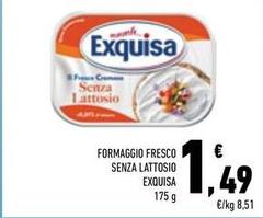 Exquisa - Formaggio Fresco Senza Lattosio