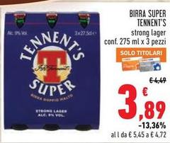 Tennent's - Birra Super